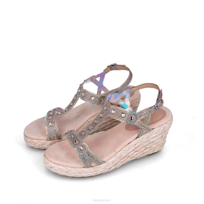 Menbur kvinnor smink rosa camelopardalis högklackat 608J739