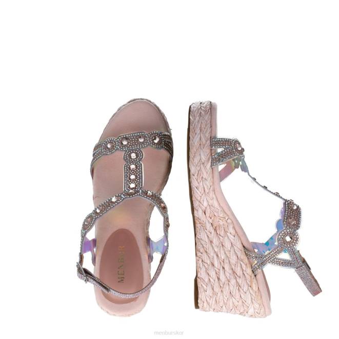 Menbur kvinnor smink rosa camelopardalis högklackat 608J739