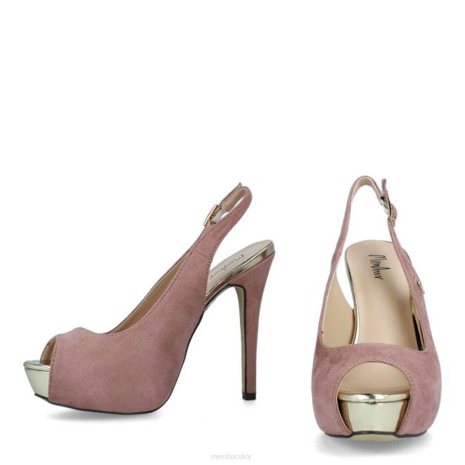 Menbur kvinnor smink rosa filodendro högklackat 608J4280