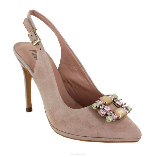 Menbur kvinnor smink rosa silos högklackat 608J5250