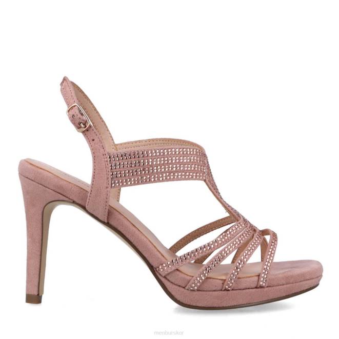 Menbur kvinnor smink rosa tesalia högklackat 608J838