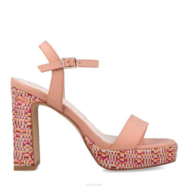 Menbur kvinnor smink rosa tiestes högklackat 608J5415