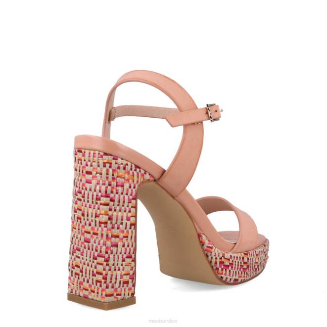 Menbur kvinnor smink rosa tiestes högklackat 608J5415