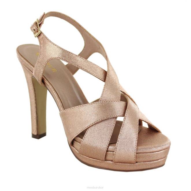 Menbur kvinnor smink rosa villata högklackat 608J4471