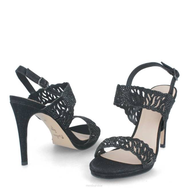 Menbur kvinnor svart Terra Nova högklackat 608J4205