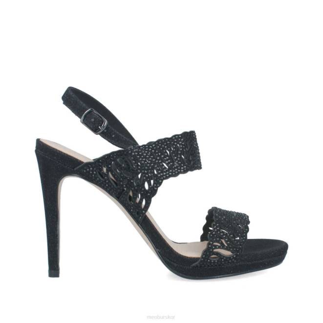 Menbur kvinnor svart Terra Nova högklackat 608J4205