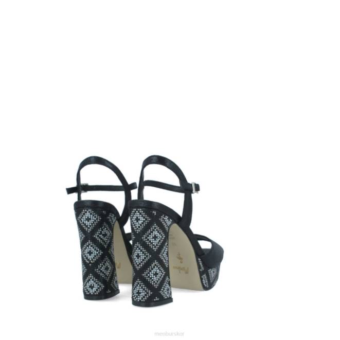 Menbur kvinnor svart albaredo högklackat 608J870