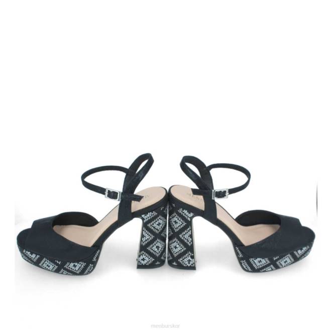 Menbur kvinnor svart albaredo högklackat 608J870