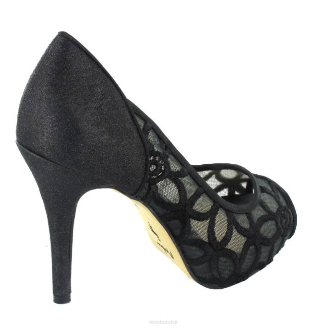 Menbur kvinnor svart alcutar högklackat 608J1146
