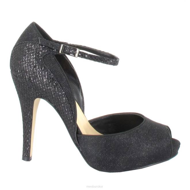 Menbur kvinnor svart amy högklackat 608J1129