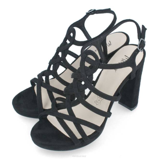 Menbur kvinnor svart anterselva högklackat 608J949