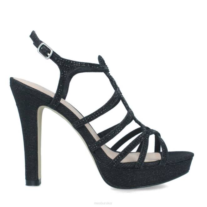 Menbur kvinnor svart aonedis högklackat 608J1273