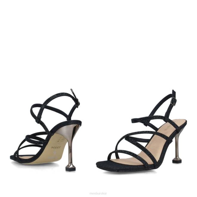 Menbur kvinnor svart apatita högklackat 608J762