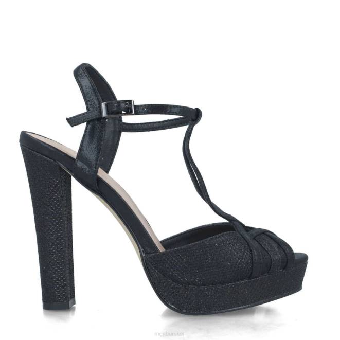 Menbur kvinnor svart arvales högklackat 608J5089