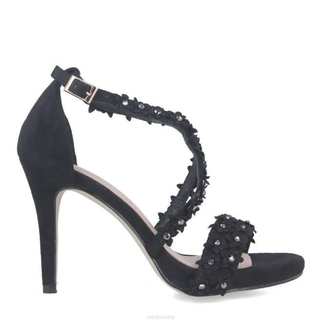 Menbur kvinnor svart atlante högklackat 608J1536