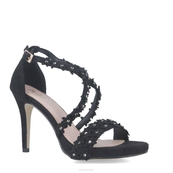 Menbur kvinnor svart atlante högklackat 608J1536