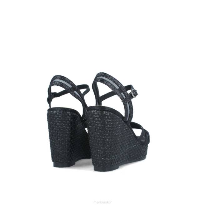 Menbur kvinnor svart bacemi högklackat 608J881