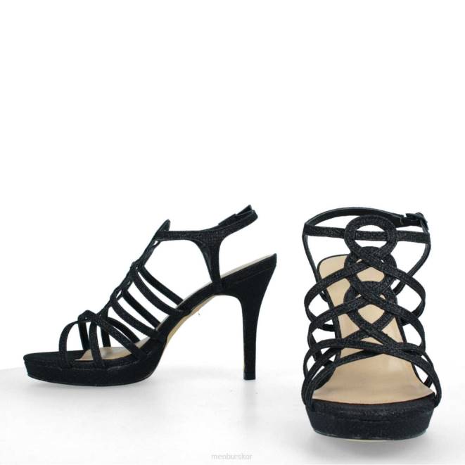 Menbur kvinnor svart begonia högklackat 608J928