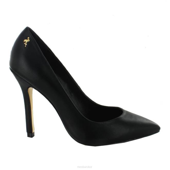 Menbur kvinnor svart belice högklackat 608J5068