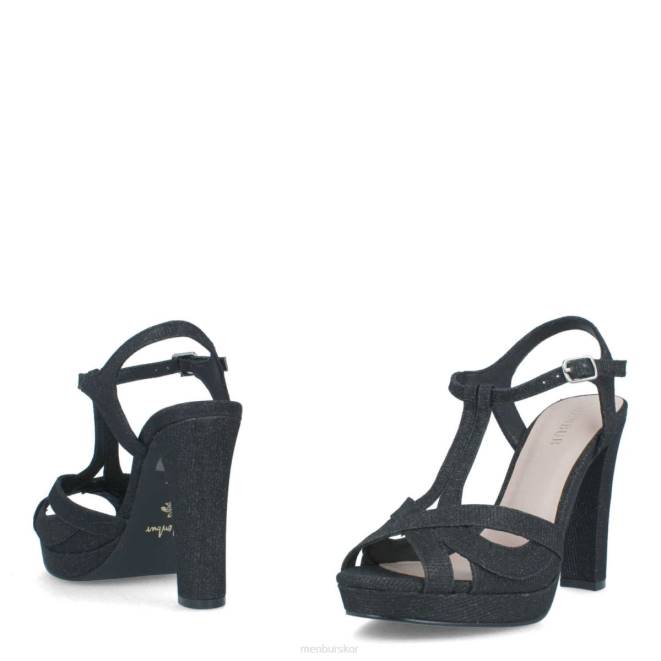 Menbur kvinnor svart bevadoro högklackat 608J918