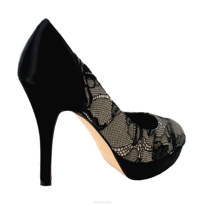 Menbur kvinnor svart bonache högklackat 608J1201