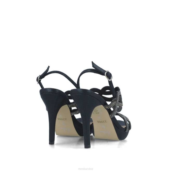 Menbur kvinnor svart brusasco högklackat 608J4816