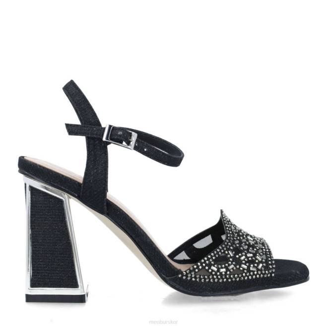 Menbur kvinnor svart caelus högklackat 608J5091