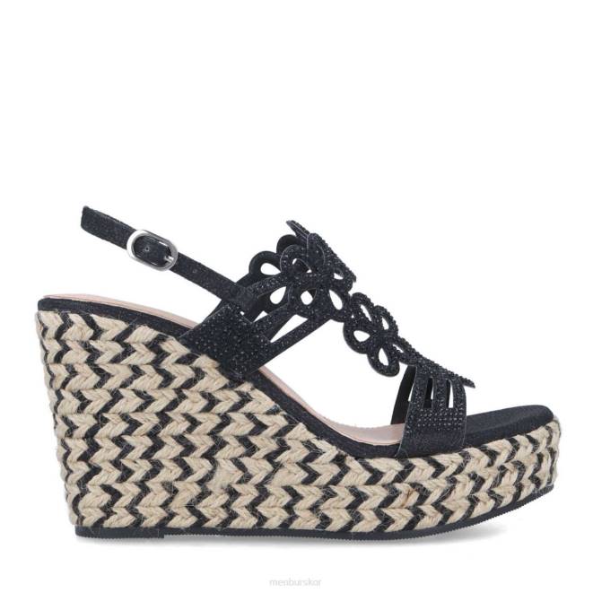 Menbur kvinnor svart calusco högklackat 608J821