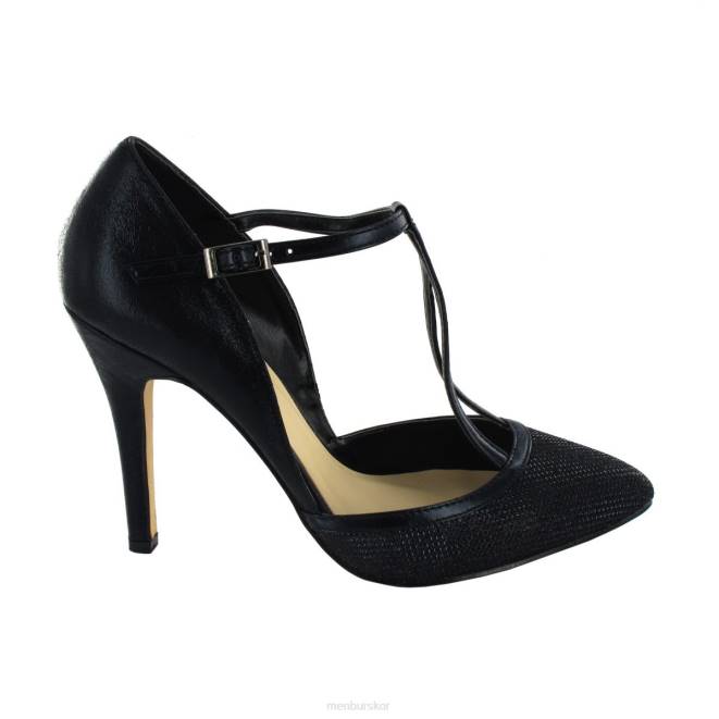 Menbur kvinnor svart canuelo högklackat 608J1170