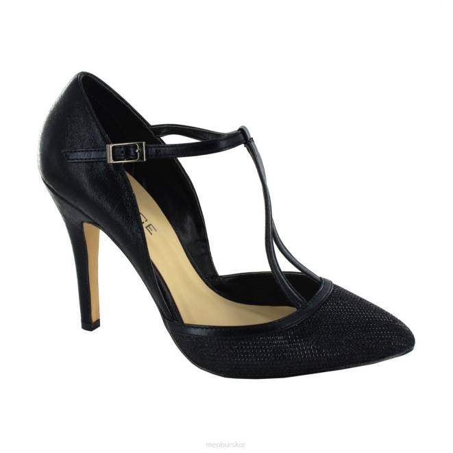 Menbur kvinnor svart canuelo högklackat 608J1170