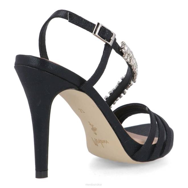 Menbur kvinnor svart capro högklackat 608J5324