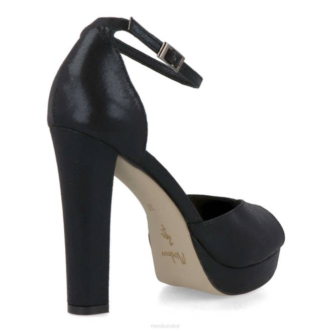 Menbur kvinnor svart carini högklackat 608J5330