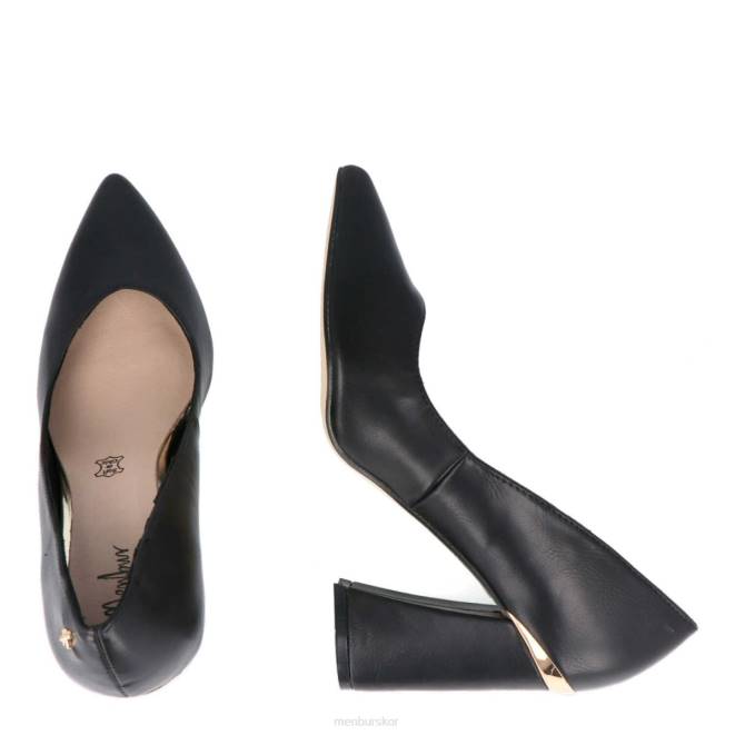 Menbur kvinnor svart carlo högklackat 608J1301