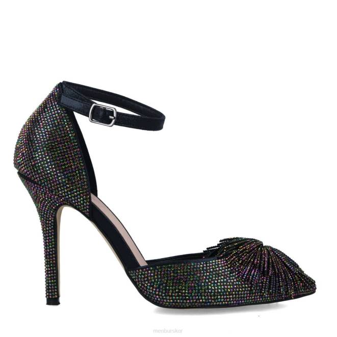 Menbur kvinnor svart carya högklackat 608J4588