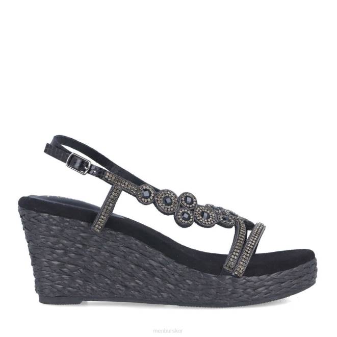 Menbur kvinnor svart cloto högklackat 608J1306