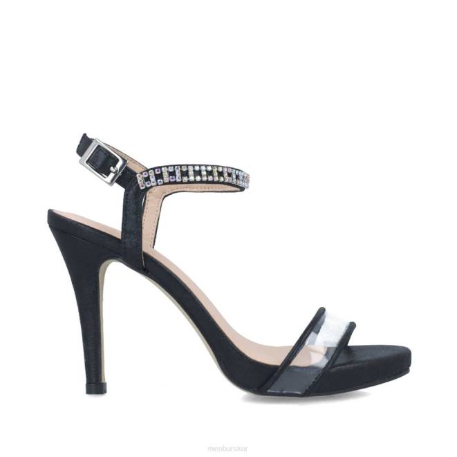 Menbur kvinnor svart delphinus högklackat 608J736