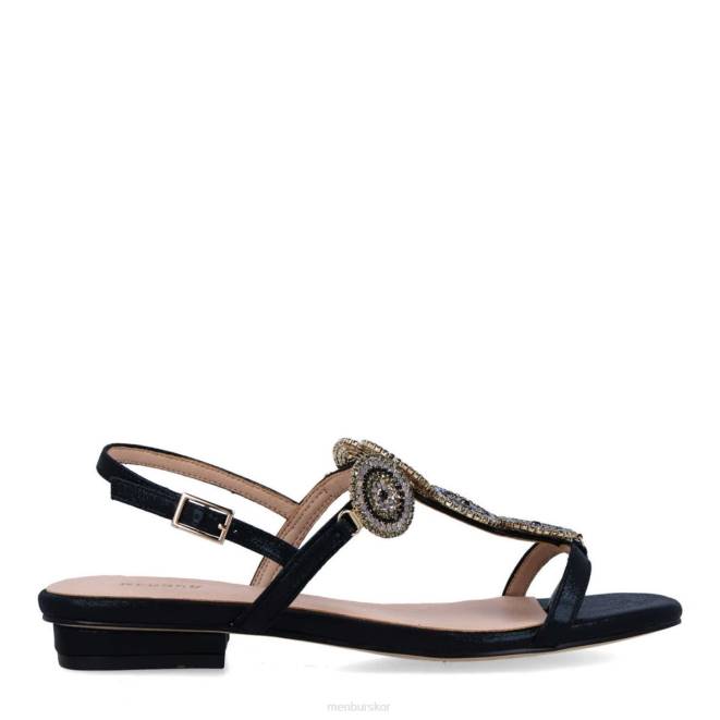 Menbur kvinnor svart egle högklackat 608J1558