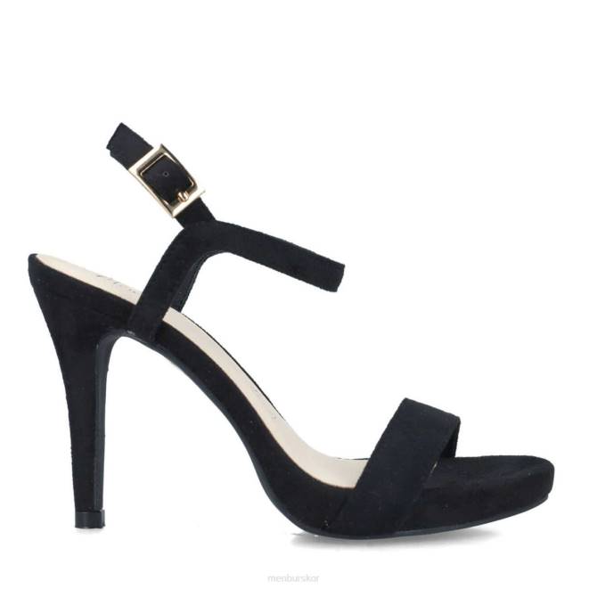 Menbur kvinnor svart eleusis högklackat 608J3970