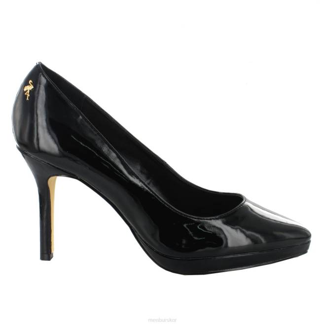 Menbur kvinnor svart epok högklackat 608J4542
