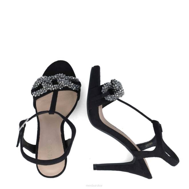 Menbur kvinnor svart eter högklackat 608J859