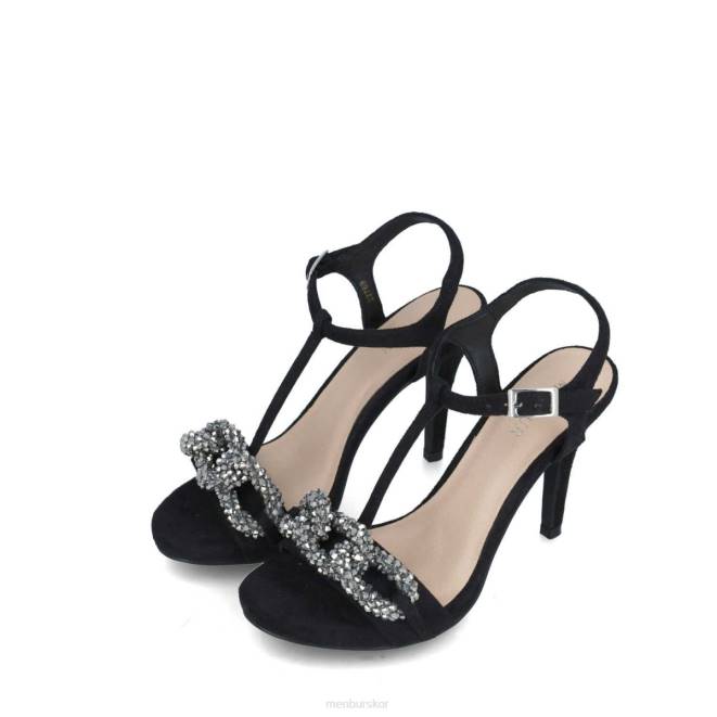 Menbur kvinnor svart eter högklackat 608J859