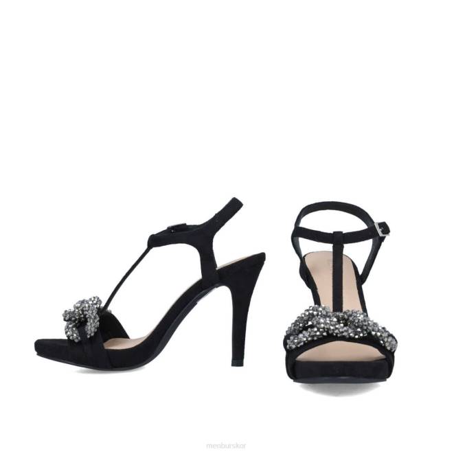 Menbur kvinnor svart eter högklackat 608J859