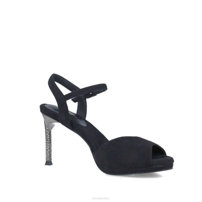 Menbur kvinnor svart februari högklackat 608J1348