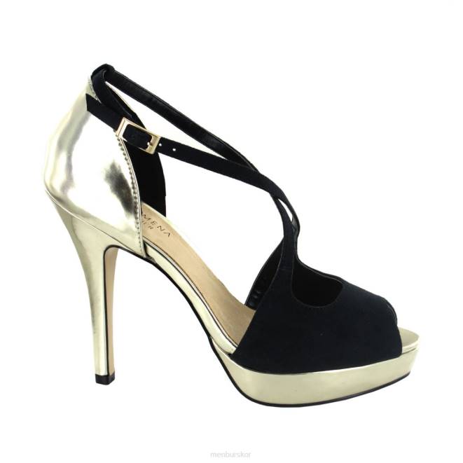Menbur kvinnor svart ferreira högklackat 608J1152