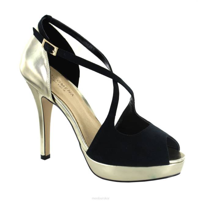 Menbur kvinnor svart ferreira högklackat 608J1152