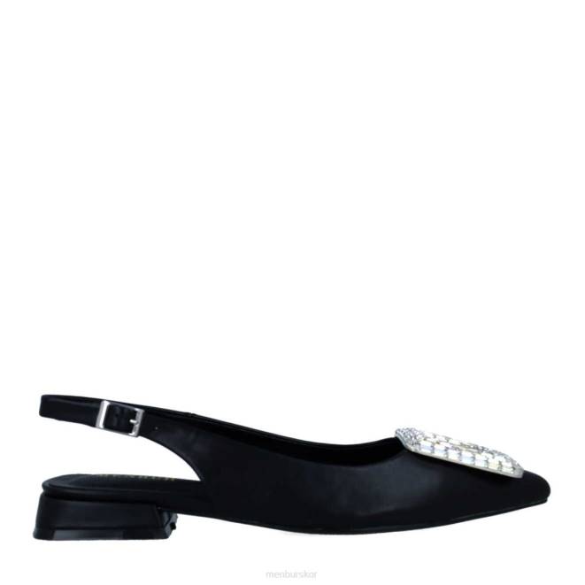 Menbur kvinnor svart fortuna högklackat 608J1338