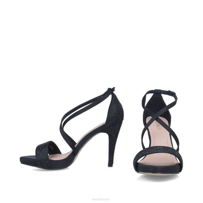 Menbur kvinnor svart gaspeita högklackat 608J781