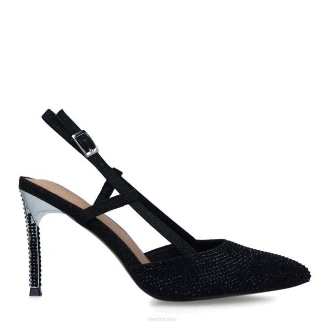 Menbur kvinnor svart goshenita högklackat 608J1232