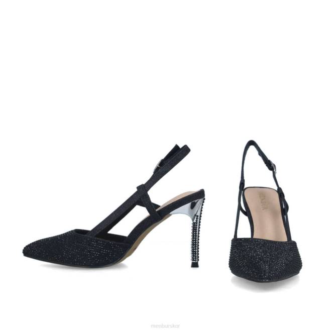 Menbur kvinnor svart goshenita högklackat 608J1232