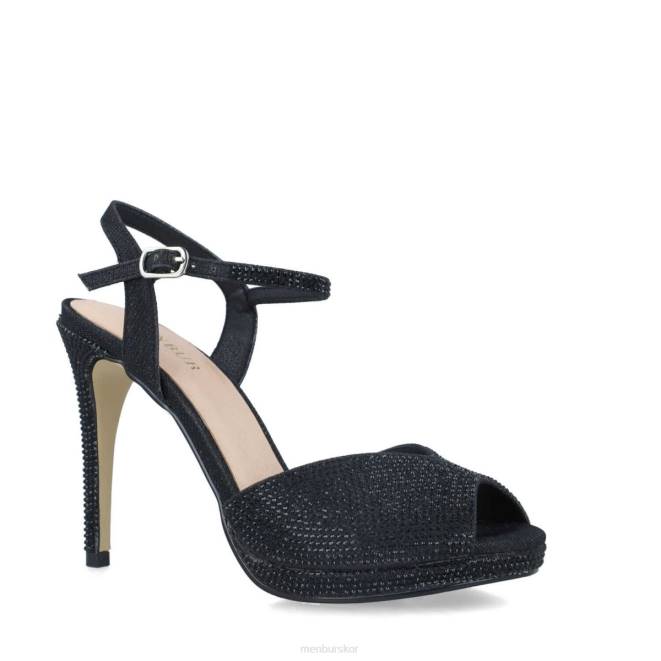 Menbur kvinnor svart goshenita högklackat 608J3875